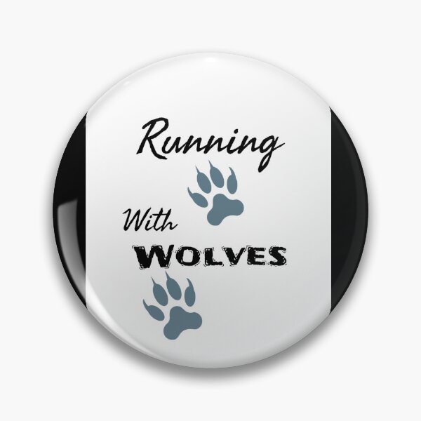 Item preview, Running With Wolves Graphic (White)   designed and sold by GladBlackLamb.