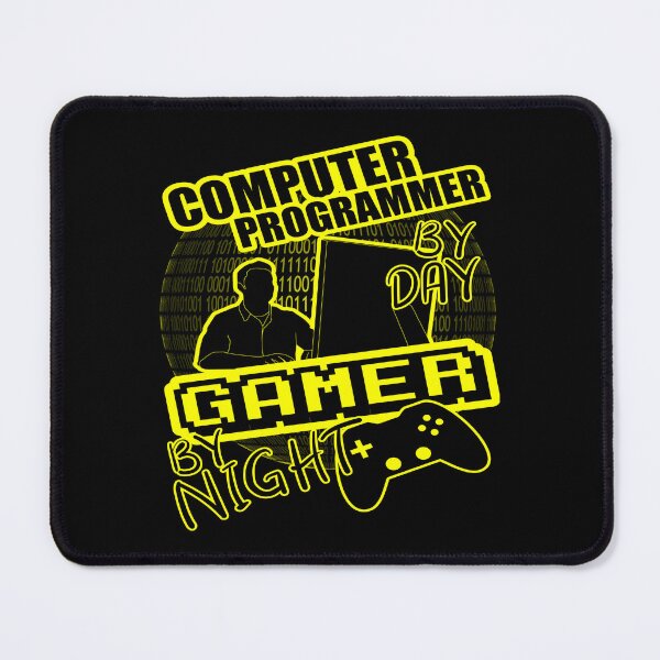Artikelvorschau, Computerprogrammierer bei Tag Gamer bei Nacht entworfen und verkauft von printhappy4you.