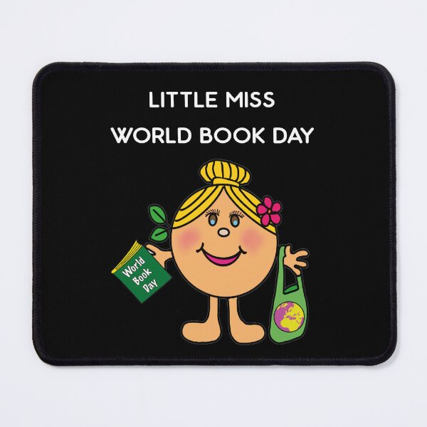 Item preview, WORLD BOOK DAY LITTLE MISS t-shirt black designed and sold by janeynic.