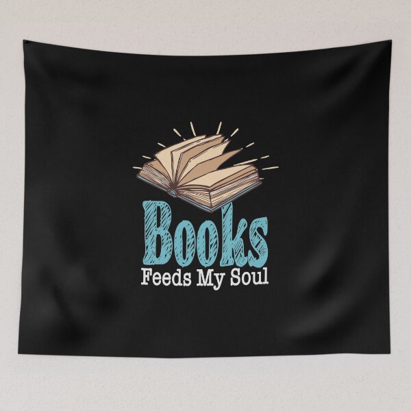 Item preview, Books Feeds My Soul designed and sold by MqHStore.