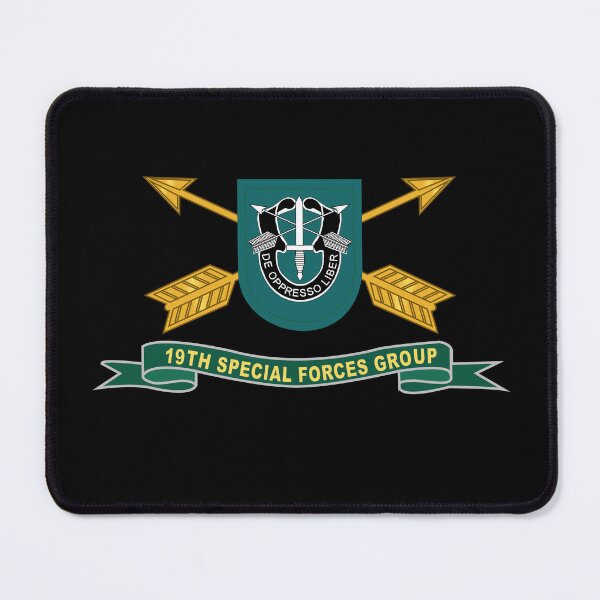 Item preview, Army - 19th Special Forces Group - Flash w Br - Ribbon X 300 designed and sold by Military Insignia Products.