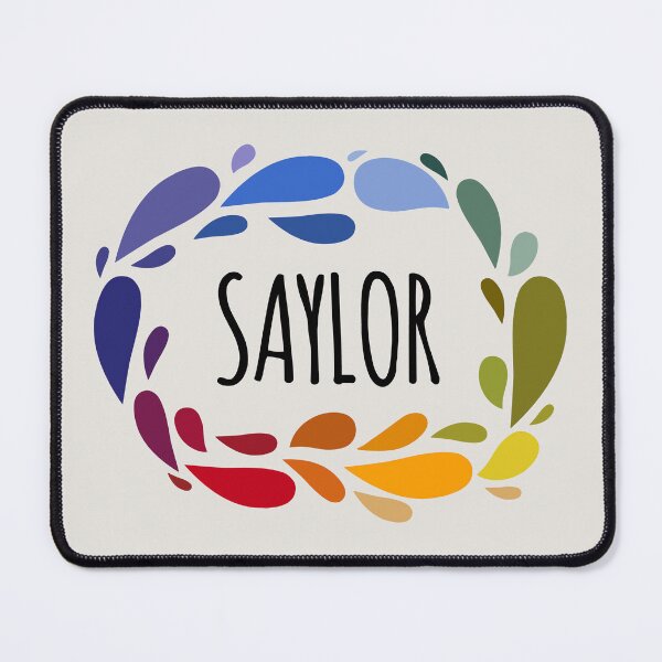 Item preview, Saylor Name Cute Colorful Gift Named Saylor designed and sold by kindxinn.