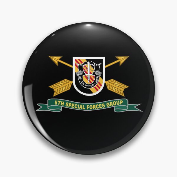 Item preview, Army - 5th Special Forces Group - Vietnam - Flash w Br - Ribbon X 300 designed and sold by Military Insignia Products.