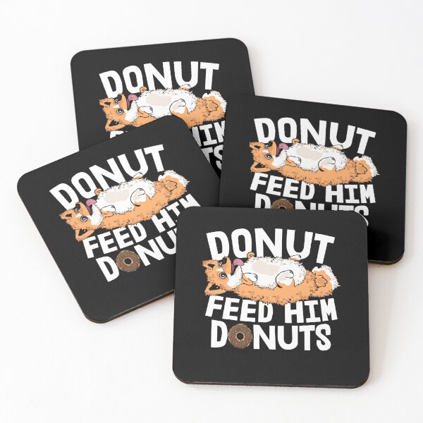Item preview, Funny Corgi Gift Men Fat Dog Donut Eater Corgi designed and sold by DSWShirts.
