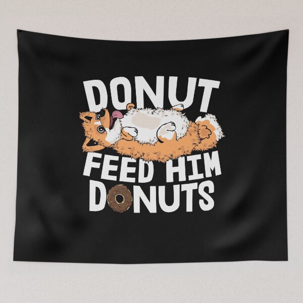 Item preview, Funny Corgi Gift Men Fat Dog Donut Eater Corgi designed and sold by DSWShirts.