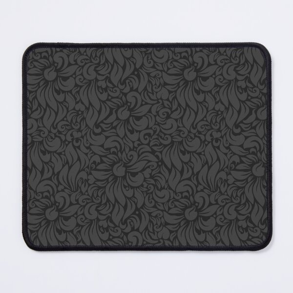 Item preview, Black Swirly Floral Pattern designed and sold by Miledi.