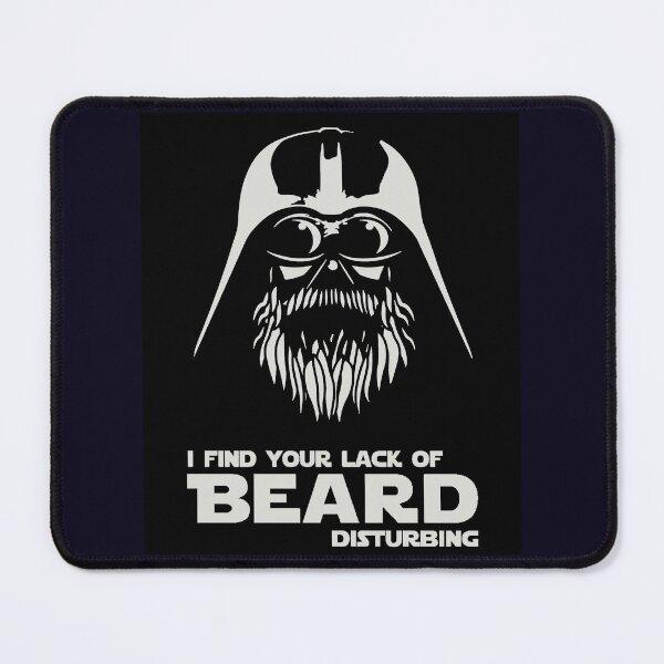 Item preview, I find your lack of beard disturbing designed and sold by fabiene33.
