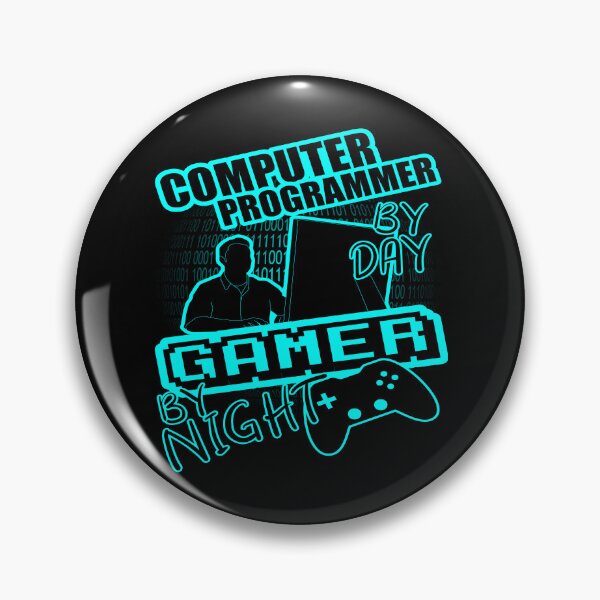Artikelvorschau, Computerprogrammierer bei Tag Gamer bei Nacht entworfen und verkauft von printhappy4you.
