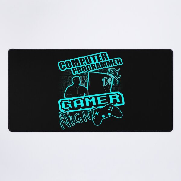 Artikelvorschau, Computerprogrammierer bei Tag Gamer bei Nacht entworfen und verkauft von printhappy4you.
