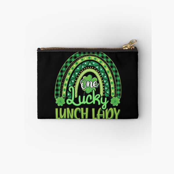 Item preview, One Lucky Lunch Lady St Patricks Day Gift designed and sold by TeeDesignsStore.