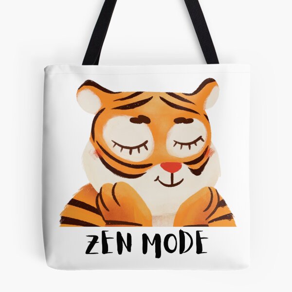 Item preview, Cute Tiger Zen Mode designed and sold by dadlal.