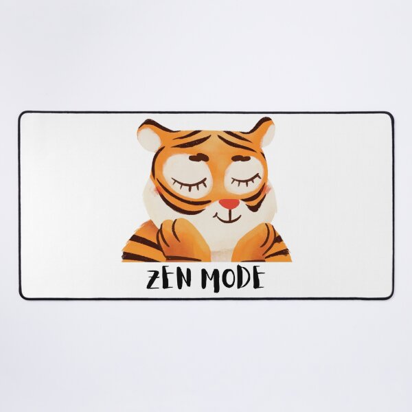 Item preview, Cute Tiger Zen Mode designed and sold by dadlal.