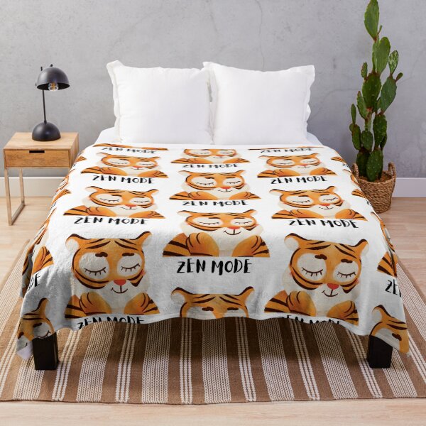 Item preview, Cute Tiger Zen Mode designed and sold by dadlal.
