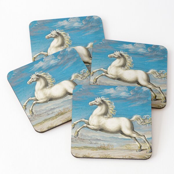Item preview, White horse (1552–1601) painting by Joris Hoefnagel designed and sold by kimmary0.