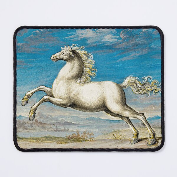 Item preview, White horse (1552–1601) painting by Joris Hoefnagel designed and sold by kimmary0.