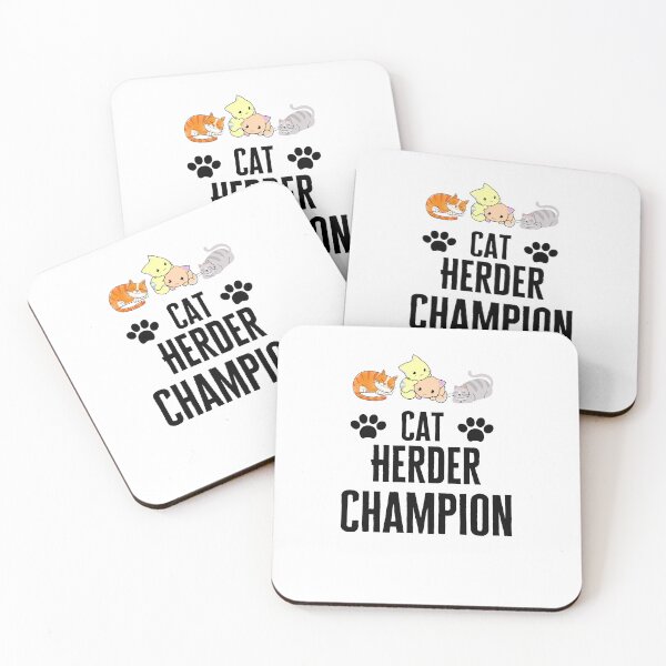 Item preview,  funny Cat Herder Champion cute .gift for cat lover . designed and sold by AMERZAGUE DESIGN.