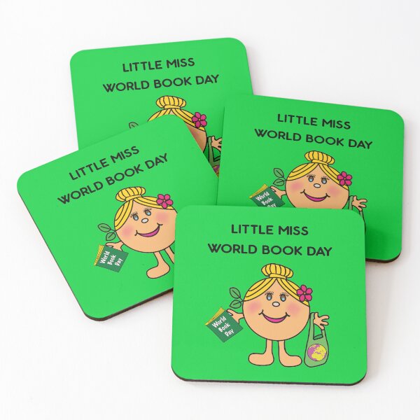 Item preview, WORLD BOOK DAY LITTLE MISS t-shirt green  designed and sold by janeynic.
