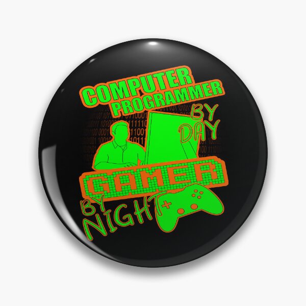 Artikelvorschau, Computerprogrammierer bei Tag Gamer bei Nacht entworfen und verkauft von printhappy4you.