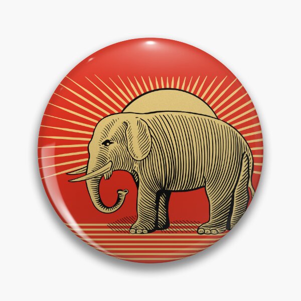Item preview, The Vintage Elephant Safety Match designed and sold by rogue-design.