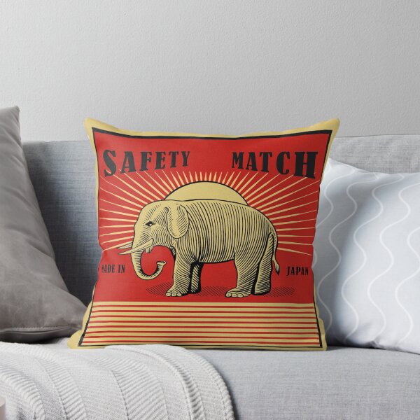 Item preview, The Vintage Elephant Safety Match designed and sold by rogue-design.