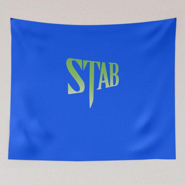 Item preview, Stab scream horror movie logo  Classic T-Shirt designed and sold by CarolLewan.