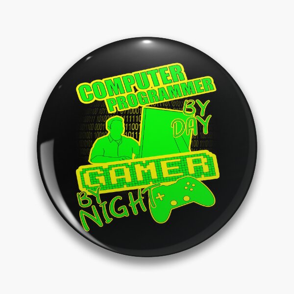Artikelvorschau, Computerprogrammierer bei Tag Gamer bei Nacht entworfen und verkauft von printhappy4you.