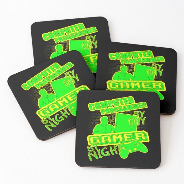 Item preview, Computer Programmer By Day Gamer By Night designed and sold by printhappy4you.