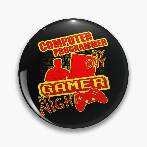 Artikelvorschau, Computerprogrammierer bei Tag Gamer bei Nacht entworfen und verkauft von printhappy4you.