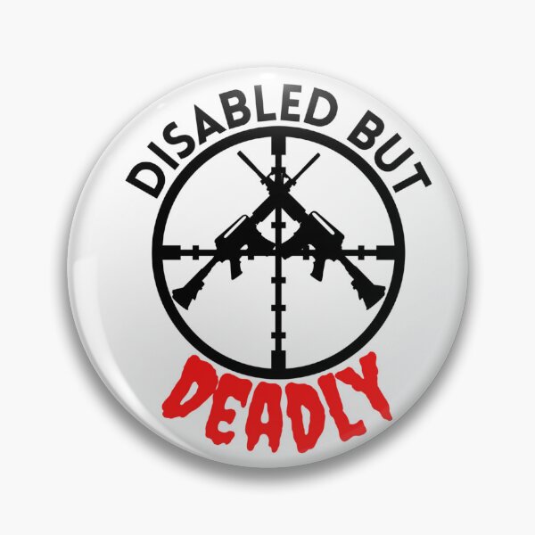 Item preview, Disabled But Deadly - Ride Strong Disabled Warrior designed and sold by Sonatablue.
