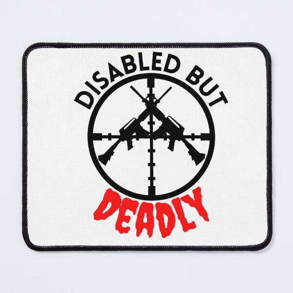Item preview, Disabled But Deadly - Ride Strong Disabled Warrior designed and sold by Sonatablue.