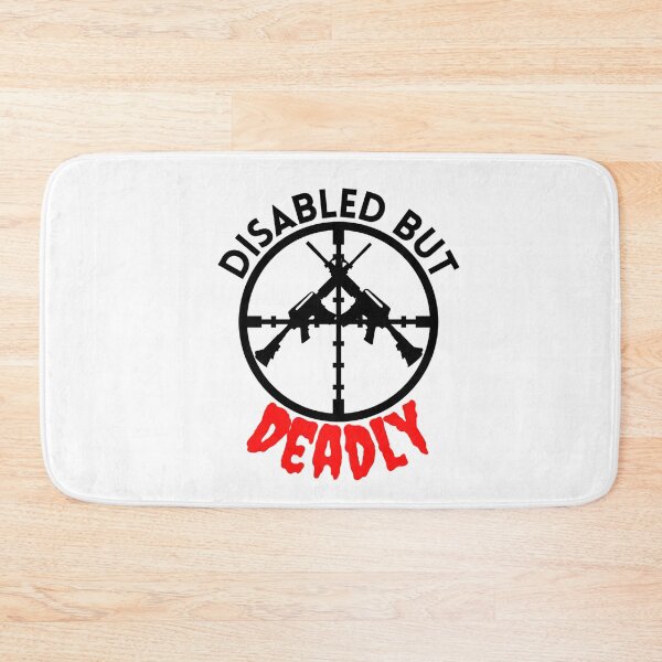 Item preview, Disabled But Deadly - Ride Strong Disabled Warrior designed and sold by Sonatablue.