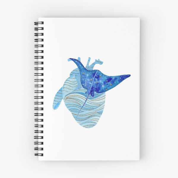 Item preview, Manta Ray Heart designed and sold by Maricarmenarte.