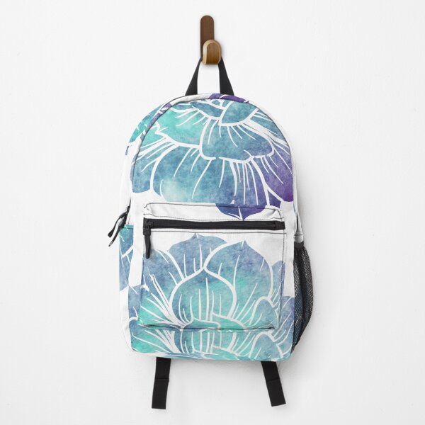Item preview, Water colored cactus flower AQUA THEME designed and sold by GREENOART.