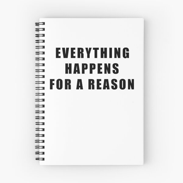 Item preview, everything happens for a reason designed and sold by Hiross.