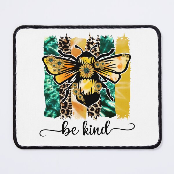 Item preview, Be Kind Bee With Sunflowers, inspirational quote designed and sold by MamaSweetea.