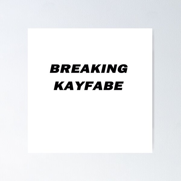 Item preview, Breaking Kayfabe designed and sold by Al Mullen.