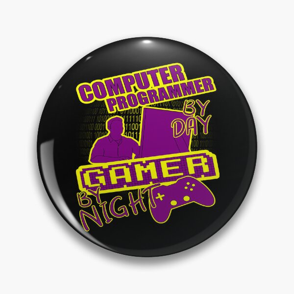 Artikelvorschau, Computerprogrammierer bei Tag Gamer bei Nacht entworfen und verkauft von printhappy4you.