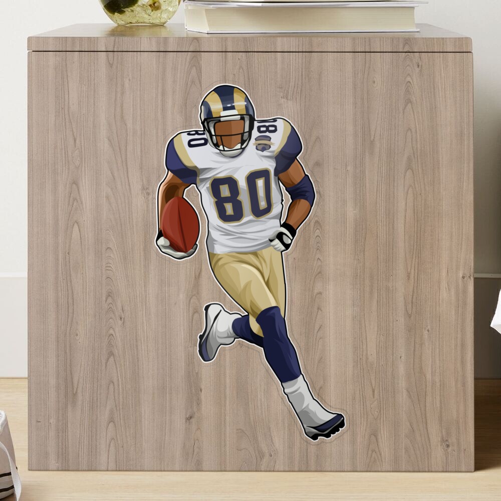 St. Louis Rams for St Louis Rams: Marshall Faulk 2021 Legend - NFL Removable Adhesive Wall Decal Large