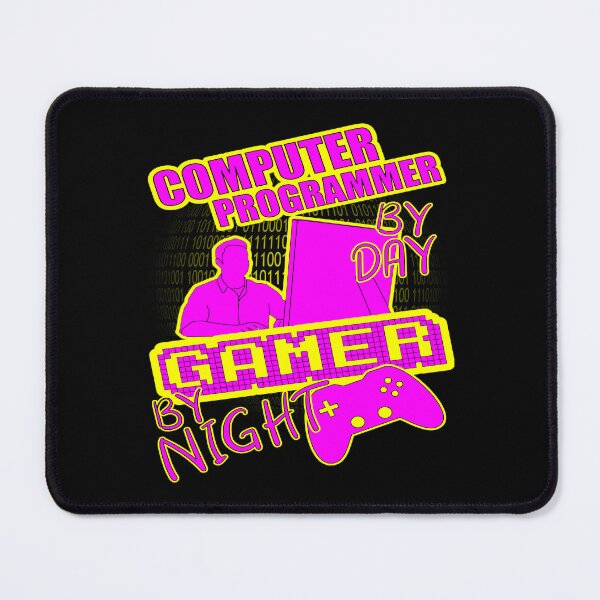 Artikelvorschau, Computerprogrammierer bei Tag Gamer bei Nacht entworfen und verkauft von printhappy4you.