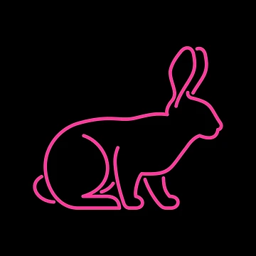 Artwork thumbnail, Pink Rabbit by ProfiTrollka