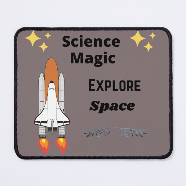 Item preview, Science Magic Explore Space, space collector, astronaught designed and sold by LGMmugsdesign.