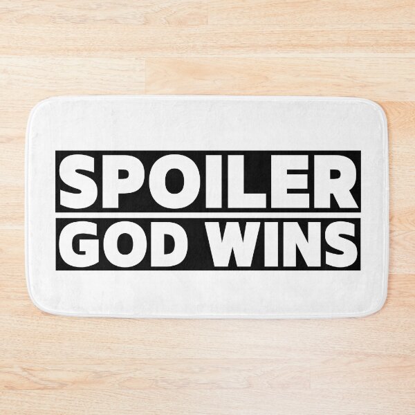 Item preview, SPOILER GOD WINS designed and sold by successmom.