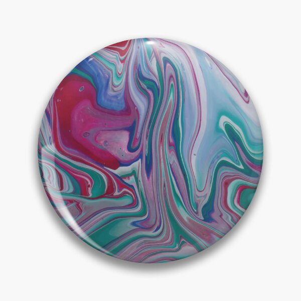 Item preview, Acrylic Pour - Toothpaste Vibes designed and sold by Sketchypenface.