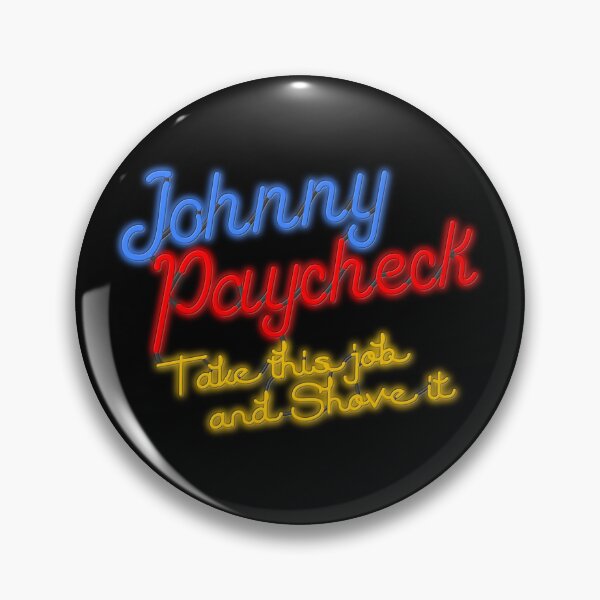 Item preview, Retro Johnny Paycheck Neon designed and sold by acquiesce13.