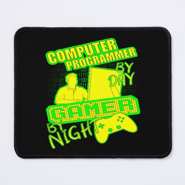 Artikelvorschau, Computerprogrammierer bei Tag Gamer bei Nacht entworfen und verkauft von printhappy4you.
