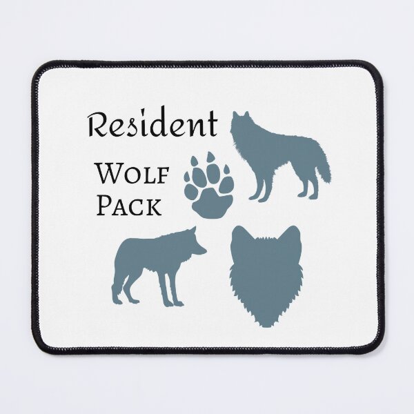 Item preview, Resident Wolf Pack Animal Alter Graphic (White)   designed and sold by GladBlackLamb.