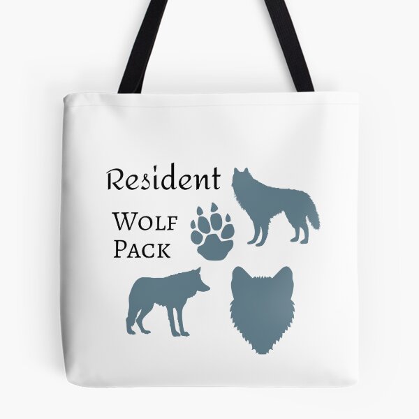 Item preview, Resident Wolf Pack Animal Alter Graphic (White)   designed and sold by GladBlackLamb.