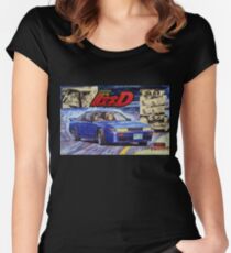 Sil80 Manga Colored Women's Fitted Scoop T-Shirt