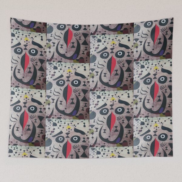 Item preview, Stylized tiger face designed and sold by Rashkin.