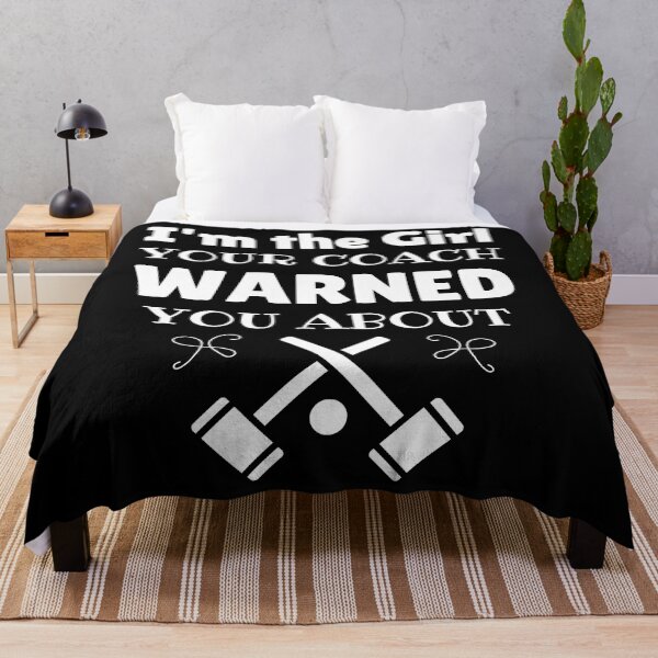 Item preview, Croquet: I'm the girl your coach warned you about designed and sold by TheGreenGoat.